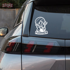 Farm Life Badge for Your Car