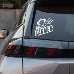 Agriculture Passion Emblem for Cars