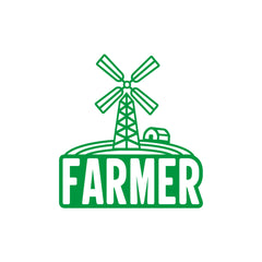 Dedicated Farmer Badge for Daily Use