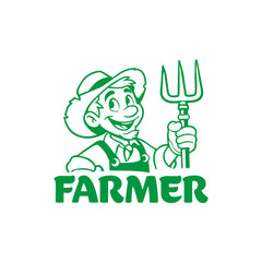 Unique Farmer Emblem for Trucks