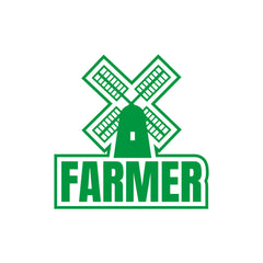 Farming Life Decal for Bikes and Trucks