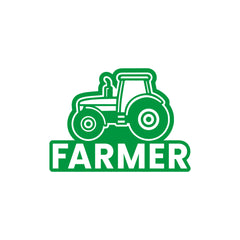 Proud to Be a Farmer Vehicle Decal