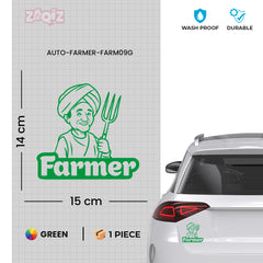 Agriculture Lover Sticker for Cars