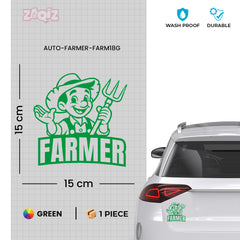 Support Farming Awareness Sticker