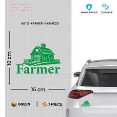 Support Farmers Sticker for Cars