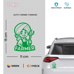 Farm Life Badge for Your Car