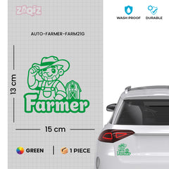 Farm Proud Sticker for Adventure Seekers