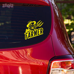 Agriculture Passion Emblem for Cars