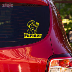 Agriculture Lover Sticker for Cars