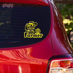 Farm Proud Sticker for Adventure Seekers