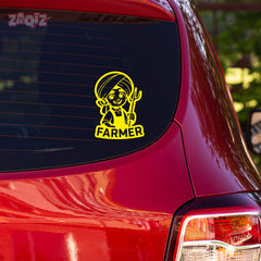 Farm Life Badge for Your Car