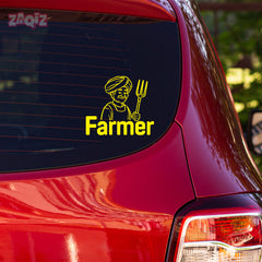 Bold Farmer Life Emblem for Trucks