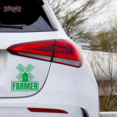 Farming Life Decal for Bikes and Trucks