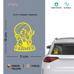 Farm Life Badge for Your Car