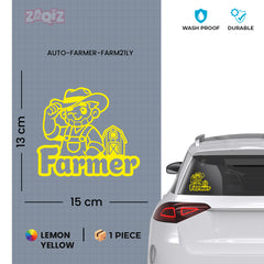 Farm Proud Sticker for Adventure Seekers