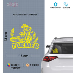 Farming Heritage Sticker for Vehicles