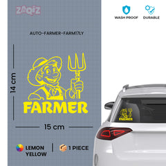 Unique Farmer Emblem for Trucks