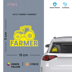 Proud to Be a Farmer Vehicle Decal