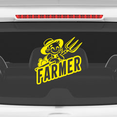 Agriculture Passion Emblem for Cars