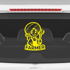 Farm Life Badge for Your Car
