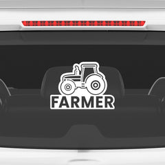 Proud to Be a Farmer Vehicle Decal