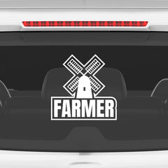 Farming Life Decal for Bikes and Trucks