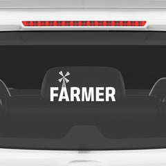 Farmer on Board Sticker for SUVs