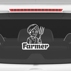 Agriculture Lover Sticker for Cars