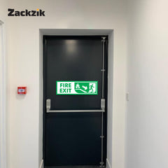 Zackzik Fire Exit Sign Boards – Essential Safety Signage