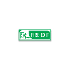 Zackzik Fire Exit Sign Boards – Clear Exit Guidance for Safety