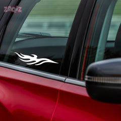 Flame Bumper Stickers – Enhance Your Vehicle with a Stylish Flame Design