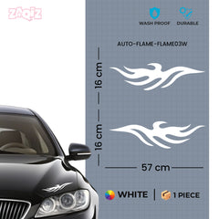 Flame Bumper Stickers – Enhance Your Vehicle with a Stylish Flame Design