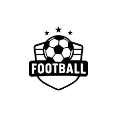 Sports Football Car Decal – Durable Vinyl for Cars