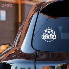 Sports Football Car Decal – Durable Vinyl for Cars