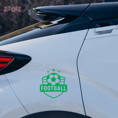 Sports Football Car Decal – Durable Vinyl for Cars
