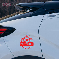 Sports Football Car Decal – Durable Vinyl for Cars