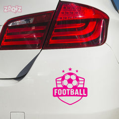 Sports Football Car Decal – Durable Vinyl for Cars