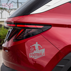 Football Car Sticker – Waterproof & UV-Proof Vinyl Decal