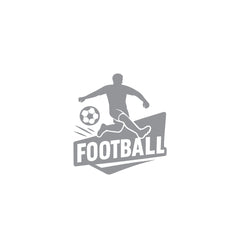 Football Car Sticker – Waterproof & UV-Proof Vinyl Decal