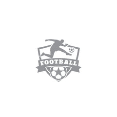 Football Car Sticker – Weatherproof Sports Decal for Car