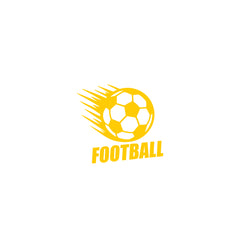 Minimal Football Ball Car Sticker – Clean Sport Vinyl