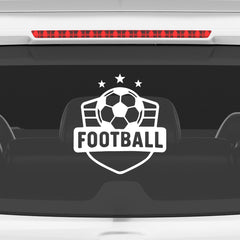 Sports Football Car Decal – Durable Vinyl for Cars