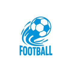 Football Logo Car Sticker – Scratch-Resistant Exterior Vinyl