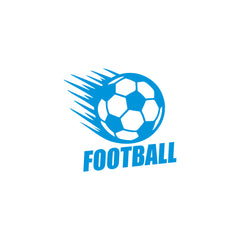 Minimal Football Ball Car Sticker – Clean Sport Vinyl