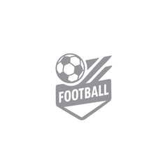 Football Ball Car Sticker | Heatproof & Fade-Proof Vinyl
