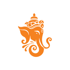 Lord Ganesha Car Sticker Premium Waterproof Vinyl Decal for Cars Bikes Helmet Laptop