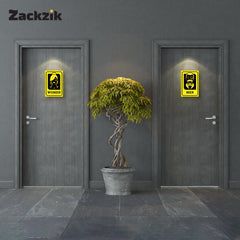 Ladies Toilet Indication for Public Places