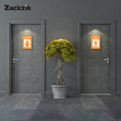 Clear Gender Icons for Quick Guidance