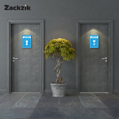 Elegant Men & Women Signage for Offices