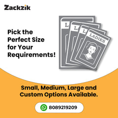 Elegant Men & Women Signage for Offices